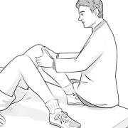 testing for anterior translation of the tibia