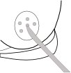 Pick poking tiny holes through the cartilage layer of the femur