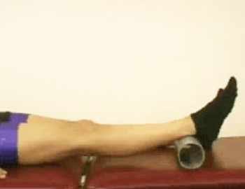 passive extension knee exercises
